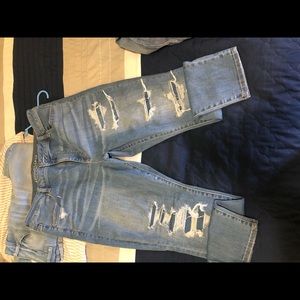 American eagle high waisted jeans